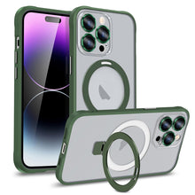 Load image into Gallery viewer, Metal Eyes Series MagSafe Magnetic Holder Phone Case, For iPhone 13, For iPhone 13 Pro Max