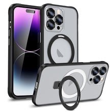 Load image into Gallery viewer, Metal Eyes Series MagSafe Magnetic Holder Phone Case, For iPhone 13, For iPhone 13 Pro Max