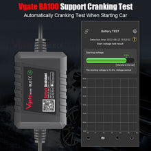 Load image into Gallery viewer, Vgate BA100 Car 12V Bluetooth 4.0 Battery Assistant Analyzer Tester, Vgate BA100
