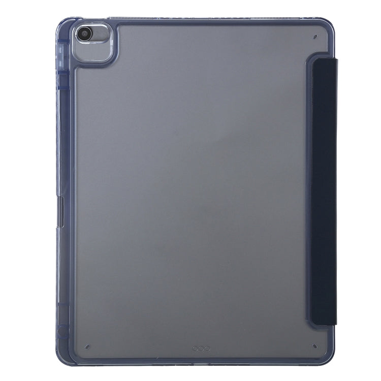 Clear Acrylic Deformation Leather Tablet Case, For iPad 10.2 2021 / 2020 / 10.5