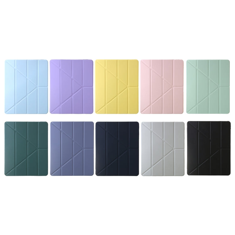 Clear Acrylic Deformation Leather Tablet Case, For iPad 10.2 2021 / 2020 / 10.5