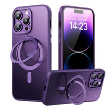Load image into Gallery viewer, 360 Rotating MagSafe Magnetic Skin Feel Phone Case, For iPhone 14 Pro Max, For iPhone 14 Pro, For iPhone 14 Plus, For iPhone 14