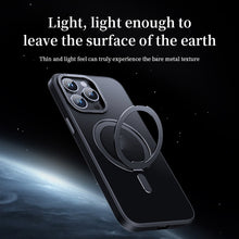 Load image into Gallery viewer, 360 Rotating MagSafe Magnetic Skin Feel Phone Case, For iPhone 14 Pro Max, For iPhone 14 Pro, For iPhone 14 Plus, For iPhone 14