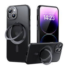 Load image into Gallery viewer, 360 Rotating MagSafe Magnetic Skin Feel Phone Case, For iPhone 14 Pro Max, For iPhone 14 Pro, For iPhone 14 Plus, For iPhone 14