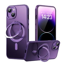 Load image into Gallery viewer, 360 Rotating MagSafe Magnetic Skin Feel Phone Case, For iPhone 14 Pro Max, For iPhone 14 Pro, For iPhone 14 Plus, For iPhone 14