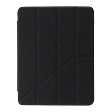 Load image into Gallery viewer, Clear Acrylic Deformation Leather Tablet Case, For iPad 10th Gen 10.9 2022, For iPad Pro 12.9 2022 / 2021 / 2020, For iPad Pro 11 2022 / 2021 / 2020, For iPad Air / Air 2 / 9.7 2018 / 2017