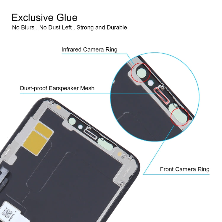 Soft OLED LCD Screen For iPhone X