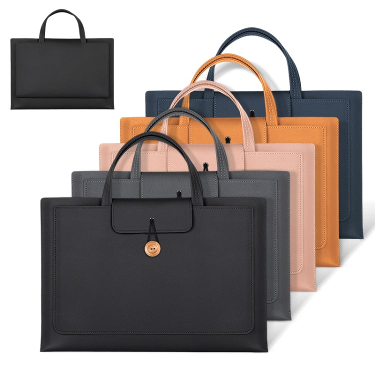 Universal Elastic Thread Button Portable Laptop Inner Bag, 13-14 inch, 15-16 inch