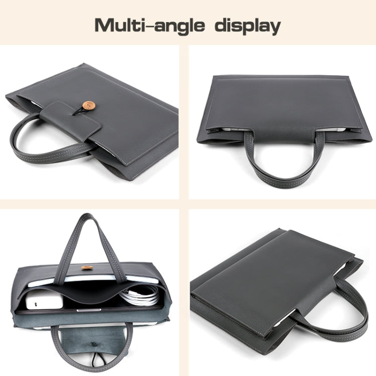 Universal Elastic Thread Button Portable Laptop Inner Bag, 13-14 inch, 15-16 inch