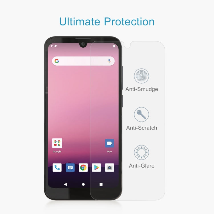 50pcs 0.26mm 9H 2.5D Tempered Glass Film