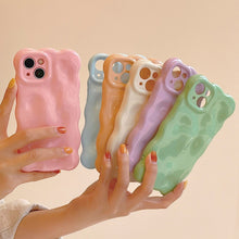 Load image into Gallery viewer, Gloss Oil Wave BubblesTPU Phone Case, For iPhone 14, For iPhone 14 Pro, For iPhone 14 Pro Max, For iPhone 13, For iPhone 13 Pro, For iPhone 13 Pro Max, For iPhone 12, For iPhone 12 Pro, For iPhone 12 Pro Max, For iPhone 11, For iPhone 11 Pro Max