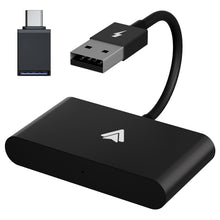 Load image into Gallery viewer, THT-020-2+ USB + USB-C / Type-C Wired to Wireless Carplay Adapter for Android Smartphone, THT-020-2+