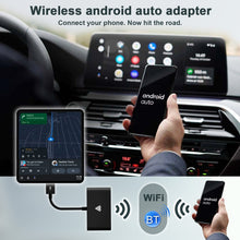 Load image into Gallery viewer, THT-020-2+ USB + USB-C / Type-C Wired to Wireless Carplay Adapter for Android Smartphone, THT-020-2+