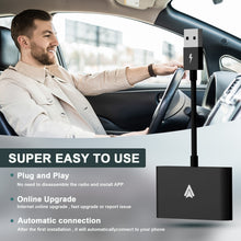Load image into Gallery viewer, THT-020-2+ USB + USB-C / Type-C Wired to Wireless Carplay Adapter for Android Smartphone, THT-020-2+