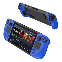 Load image into Gallery viewer, GKK For Steam Deck Color Contrast Anti-fall Game Console Case, GKK Case(Black), GKK Case(Red), GKK Case(Blue)