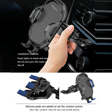 Load image into Gallery viewer, Yesido C84 360 Degree Rotating CD Port Car Phone Holder, C84