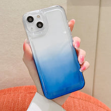 Load image into Gallery viewer, Gradient Electroplated Button Space Pone Case, For iPhone 11