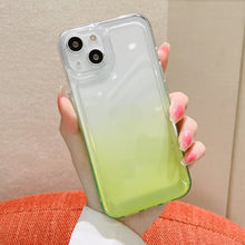 Load image into Gallery viewer, Gradient Electroplated Button Space Pone Case, For iPhone 11