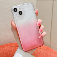 Load image into Gallery viewer, Gradient Electroplated Button Space Pone Case, For iPhone 11