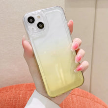 Load image into Gallery viewer, Gradient Electroplated Button Space Pone Case, For iPhone 11