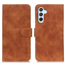 Load image into Gallery viewer, KHAZNEH Retro Texture Horizontal Flip Leather Phone Case, For Samsung Galaxy Xcover7, For Samsung Galaxy A05 4G, For Samsung Galaxy A35 5G, For Samsung Galaxy M34 5G, For Samsung Galaxy M54 5G, For Samsung Galaxy A55 5G, For Samsung Galaxy S23 FE 5G   ...