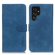 Load image into Gallery viewer, KHAZNEH Retro Texture Horizontal Flip Leather Phone Case