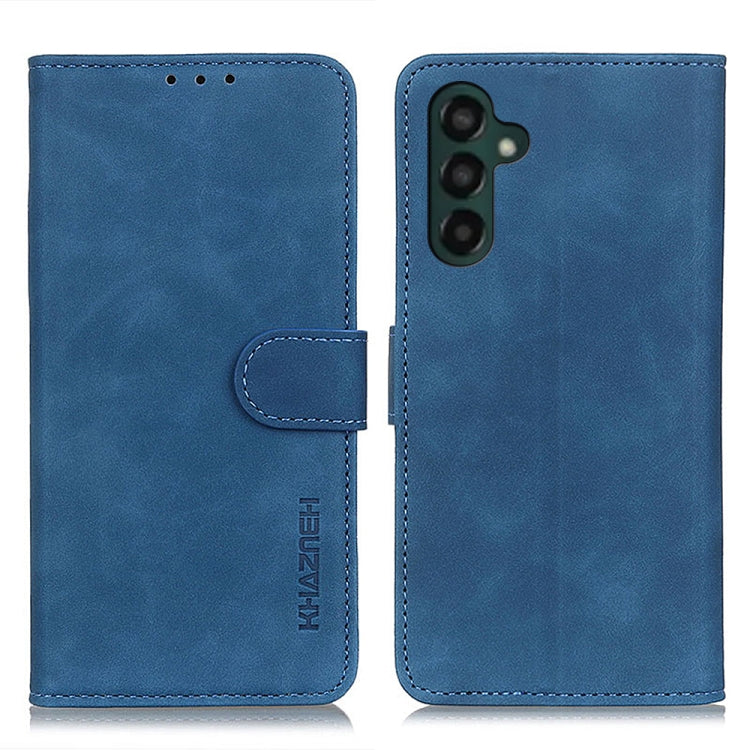 KHAZNEH Retro Texture Horizontal Flip Leather Phone Case, For Samsung Galaxy Xcover7, For Samsung Galaxy A05 4G, For Samsung Galaxy A35 5G, For Samsung Galaxy M34 5G, For Samsung Galaxy M54 5G, For Samsung Galaxy A55 5G, For Samsung Galaxy S23 FE 5G   ...