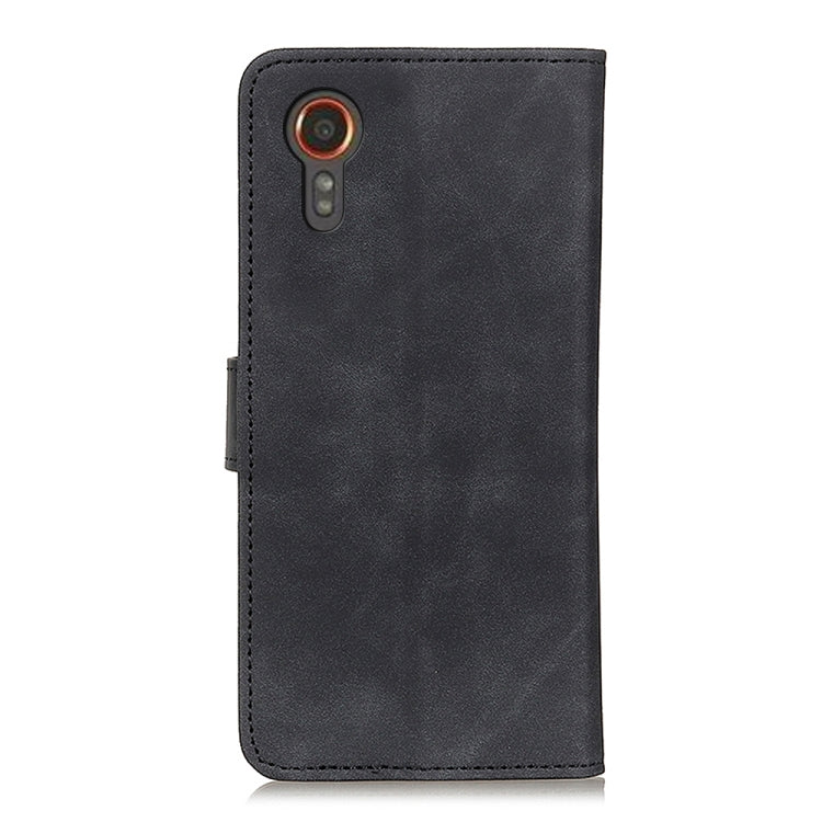 KHAZNEH Retro Texture Horizontal Flip Leather Phone Case, For Samsung Galaxy Xcover7, For Samsung Galaxy A05 4G, For Samsung Galaxy A35 5G, For Samsung Galaxy M34 5G, For Samsung Galaxy M54 5G, For Samsung Galaxy A55 5G, For Samsung Galaxy S23 FE 5G   ...