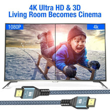 Load image into Gallery viewer, HDMI 2.0 Version 4K 60Hz HD Cable, 1m, 2m, 3m, 5m