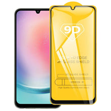 Load image into Gallery viewer, 9D Full Glue Full Screen Tempered Glass Film, For Samsung Galaxy A14 4G(1pc), For Samsung Galaxy A14 5G(1pc), For Samsung Galaxy A24 4G(1pc), For Samsung Galaxy A24 5G(1pc), For Samsung Galaxy A34 5G(1pc)