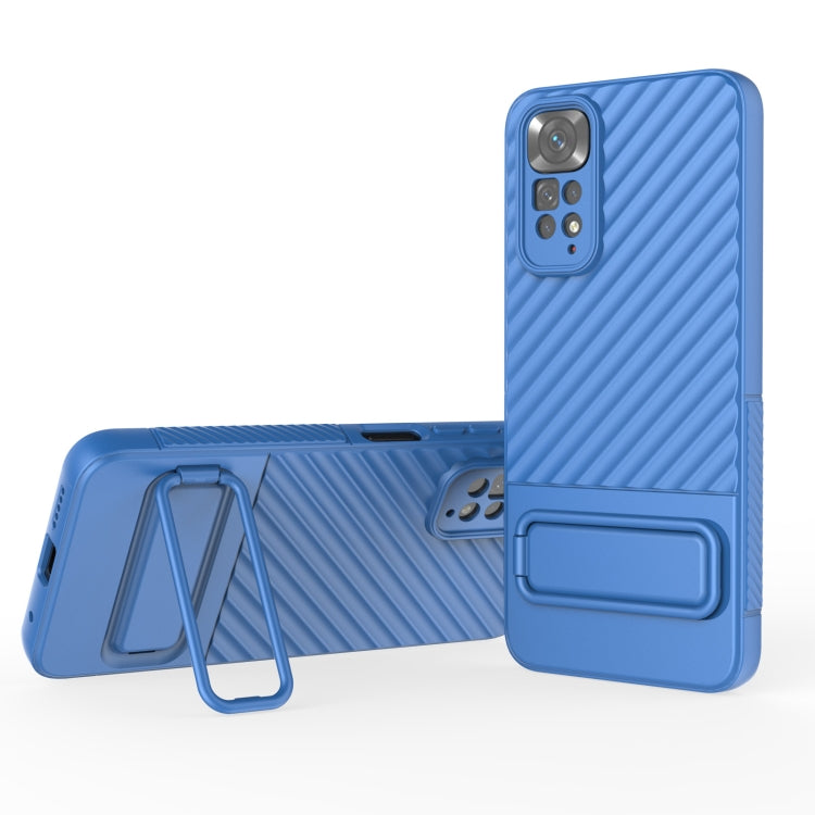 Wavy Texture TPU Phone Case with Lens Film, For Xiaomi Redmi Note 11, For Xiaomi Poco F5, For Xiaomi Redmi Note 11S, For Xiaomi Redmi Note 12 Turbo