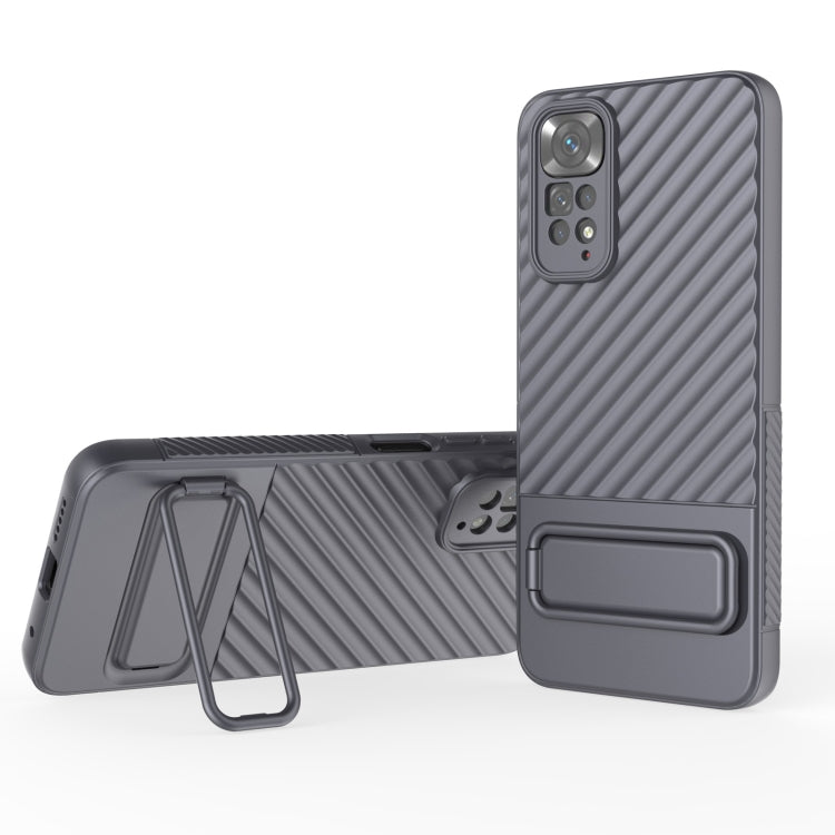 Wavy Texture TPU Phone Case with Lens Film, For Xiaomi Redmi Note 11, For Xiaomi Poco F5, For Xiaomi Redmi Note 11S, For Xiaomi Redmi Note 12 Turbo