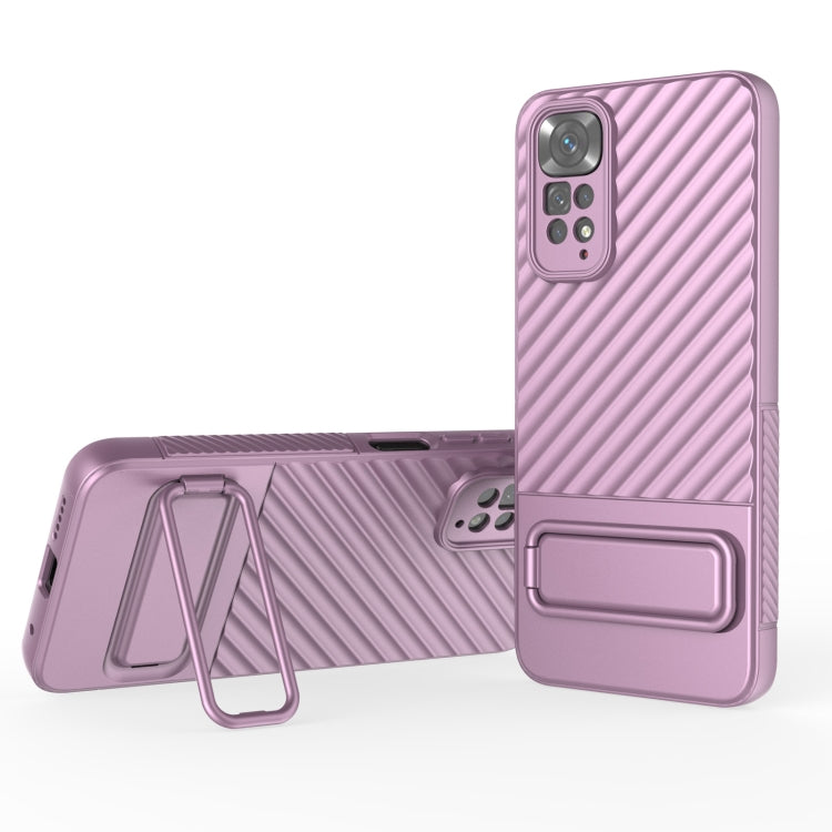 Wavy Texture TPU Phone Case with Lens Film, For Xiaomi Redmi Note 11, For Xiaomi Poco F5, For Xiaomi Redmi Note 11S, For Xiaomi Redmi Note 12 Turbo