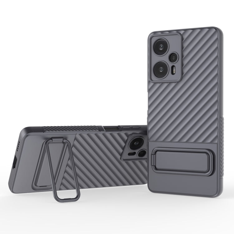 Wavy Texture TPU Phone Case with Lens Film, For Xiaomi Redmi Note 11, For Xiaomi Poco F5, For Xiaomi Redmi Note 11S, For Xiaomi Redmi Note 12 Turbo