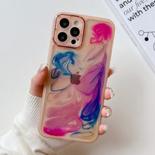 Load image into Gallery viewer, Oil Painting Electroplating TPU Phone Case