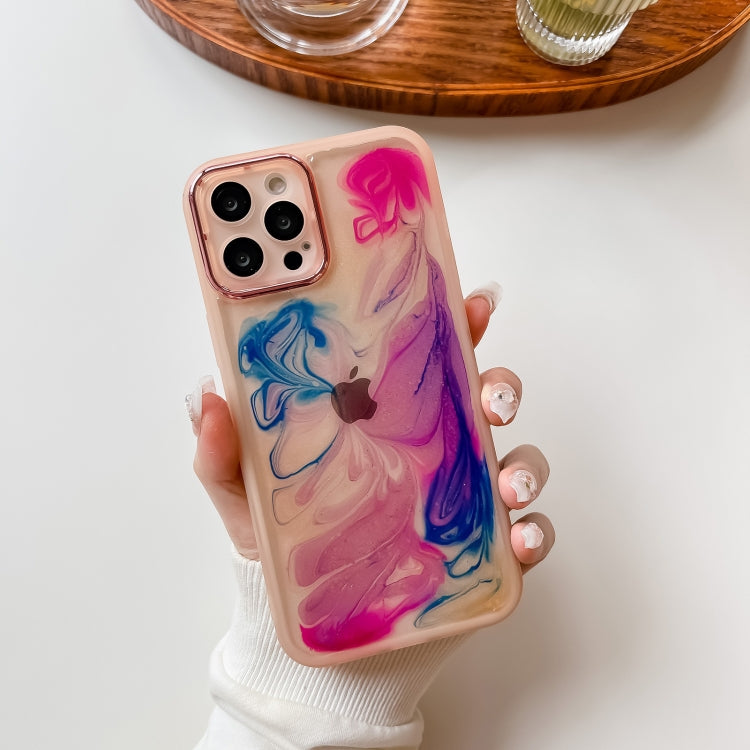 Oil Painting Electroplating TPU Phone Case