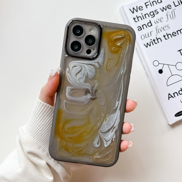 Oil Painting Electroplating TPU Phone Case