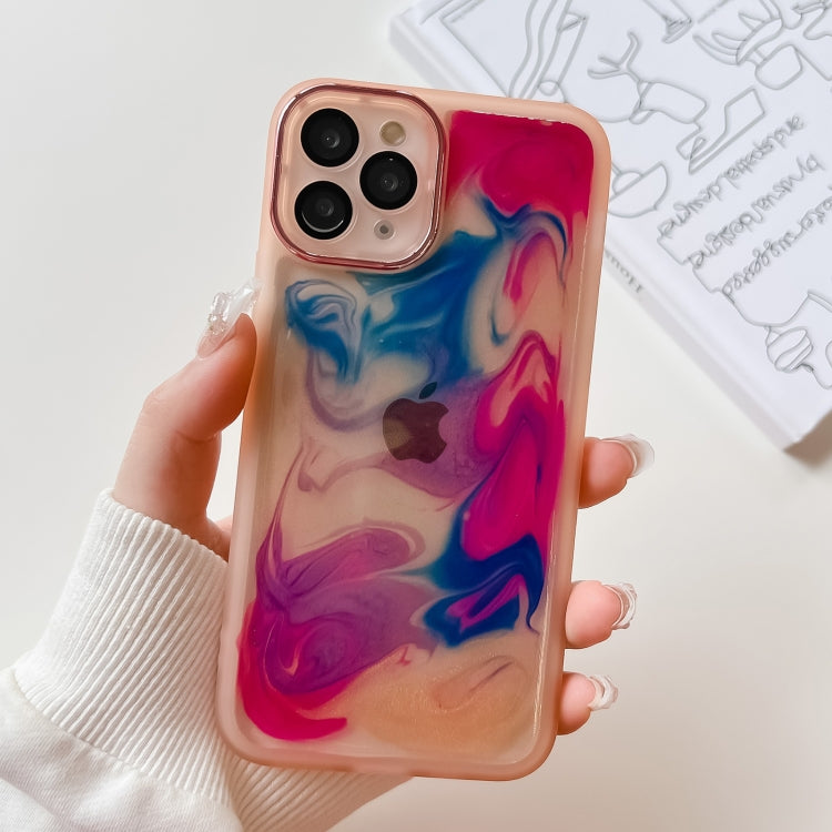 Oil Painting Electroplating TPU Phone Case