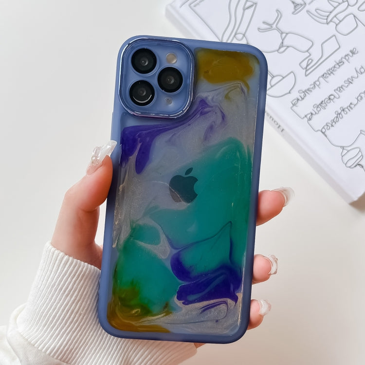 Oil Painting Electroplating TPU Phone Case