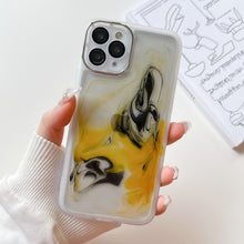 Load image into Gallery viewer, Oil Painting Electroplating TPU Phone Case