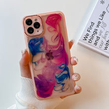Load image into Gallery viewer, Oil Painting Electroplating TPU Phone Case