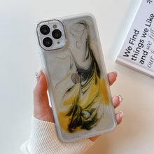 Load image into Gallery viewer, Oil Painting Electroplating TPU Phone Case