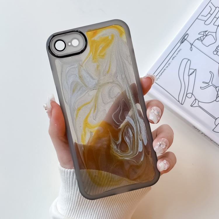 Oil Painting Electroplating TPU Phone Case
