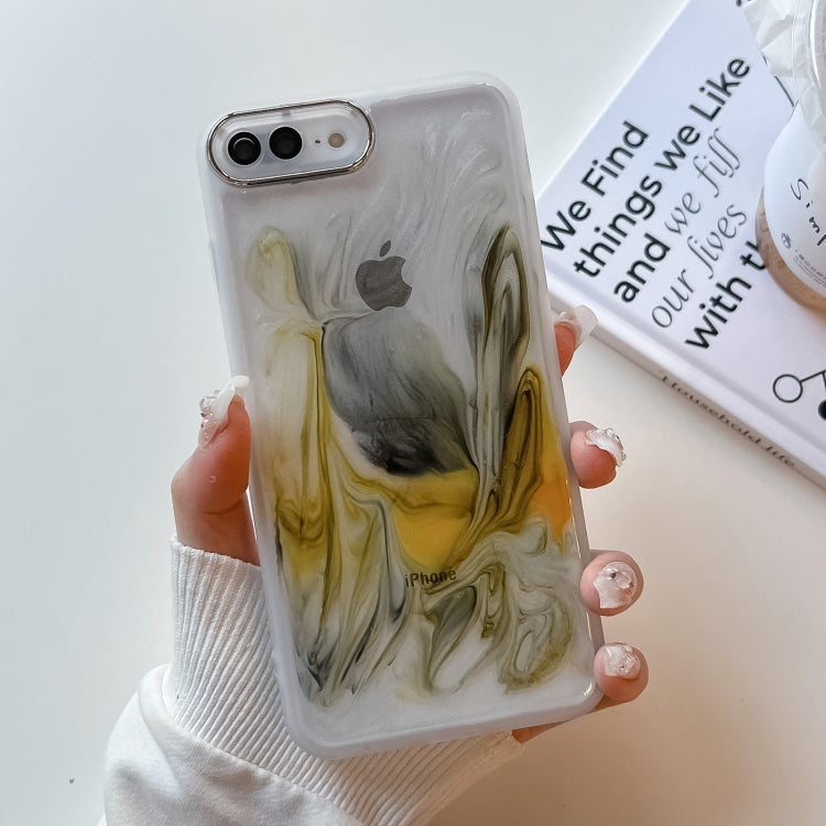 Oil Painting Electroplating TPU Phone Case