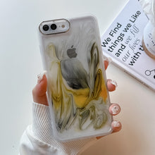 Load image into Gallery viewer, Oil Painting Electroplating TPU Phone Case