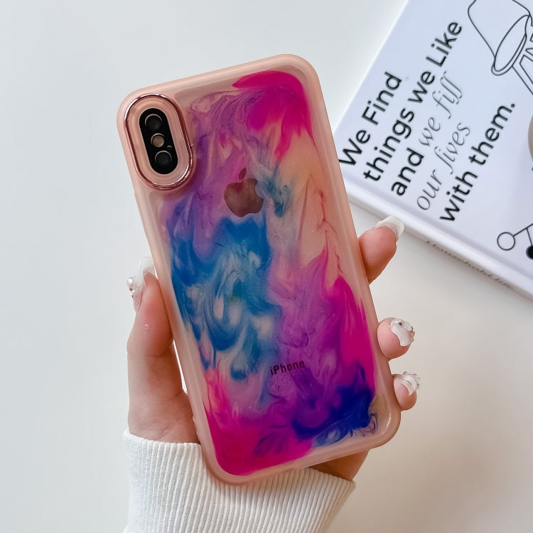 Oil Painting Electroplating TPU Phone Case