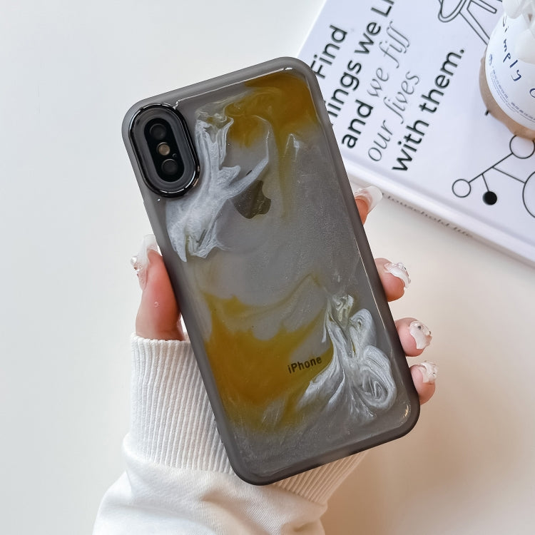 Oil Painting Electroplating TPU Phone Case