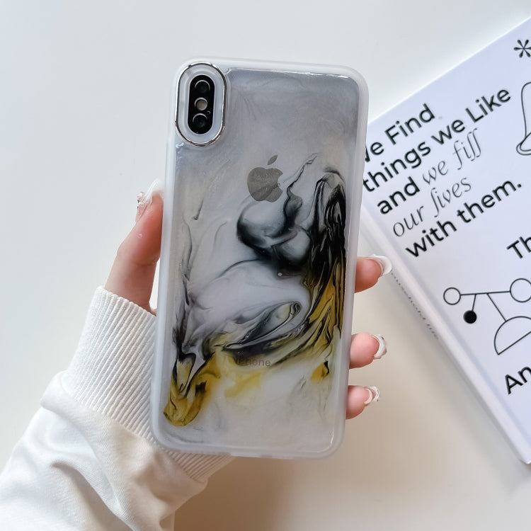 Oil Painting Electroplating TPU Phone Case