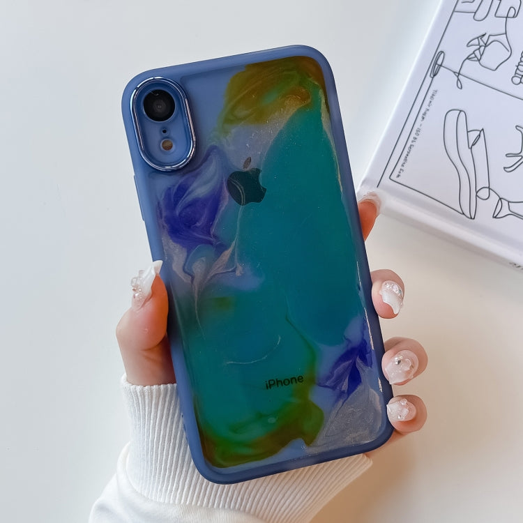 Oil Painting Electroplating TPU Phone Case
