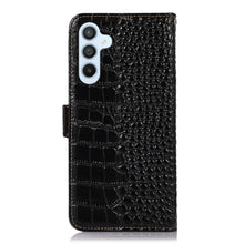 Load image into Gallery viewer, Crocodile Top Layer Cowhide Leather Phone Case, For Samsung Galaxy M54 5G, For Samsung Galaxy Xcover 7, For Samsung Galaxy A35 5G, For Samsung Galaxy M34 5G, For Samsung Galaxy S24 Ultra, For Samsung Galaxy A55 5G, For Samsung Galaxy S24+              ...